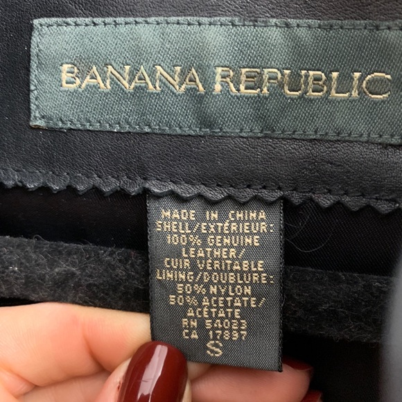 Banana Republic 100% Genuine Leather Jacket - Picture 4 of 4